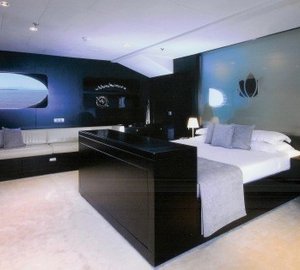 Main Master Cabin On Board Yacht FATHOM