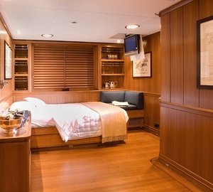 Single Sized Stateroom Aboard Yacht HERITAGE