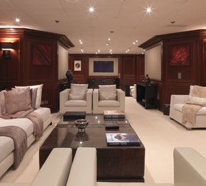 Saloon Aboard Yacht MY LITTLE VIOLET