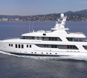 Overview Aboard Yacht MY LITTLE VIOLET