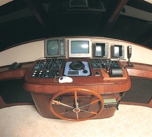 Helm On Board Yacht GOLDEN HEAD