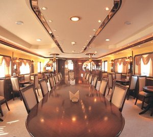 Eating/dining Saloon Aboard Yacht GOLDEN HEAD