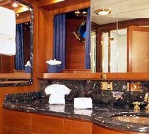 His: Yacht ANDROMEDA LA DEA's Main Master Bath Captured