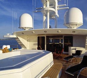 Swimming Pool Deck On Yacht ARGYLL