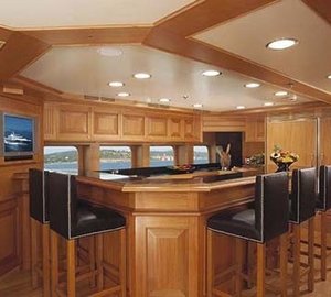 Ship's Galley On Board Yacht ARGYLL