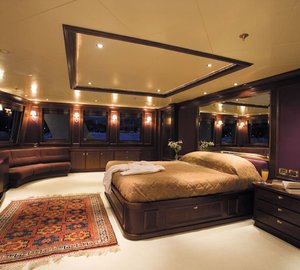 Main Master Cabin On Board Yacht BIG ARON