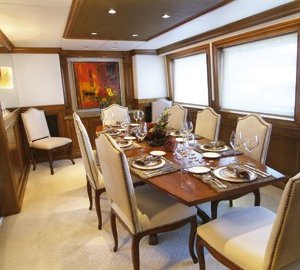 Eating/dining Area Aboard Yacht INSPIRATION