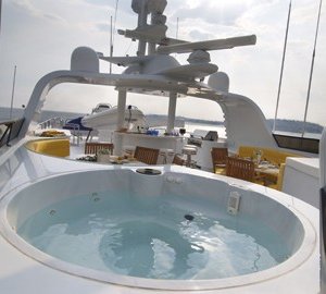 Jacuzzi Pool On Board Yacht INSPIRATION