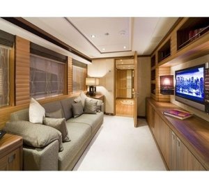 Main Master Sitting Zone Aboard Yacht LET IT BE