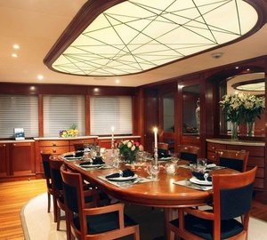 Eating/dining Saloon On Yacht ASTERIA