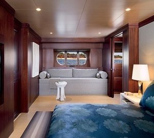 Main Master Cabin Aboard Yacht CYAN