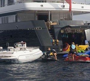 Water Toys On Yacht CYAN