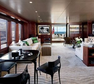Top Saloon Aboard Yacht CYAN