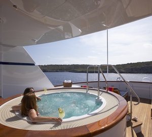 Jacuzzi Pool On Yacht TELEOST
