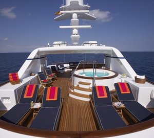 Sun Deck On Board Yacht TELEOST