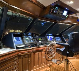 Pilot House On Yacht TELEOST