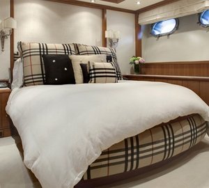 Burberry Guest's Stateroom On Board Yacht JO