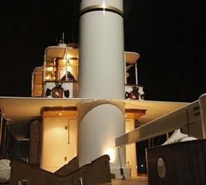 Evening: Yacht KALIZMA's Deck Captured