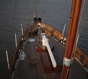 Deck Aboard Yacht KALIZMA
