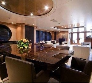 Eating/dining Saloon On Board Yacht MALIBU