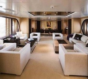 Saloon Aboard Yacht MALIBU