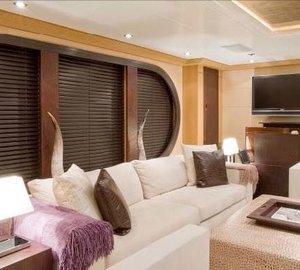 Sitting: Yacht MALIBU's Saloon Photograph