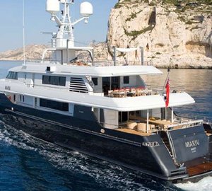 Aft Aspect On Board Yacht MARIU