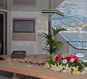 Premier Aft Deck On Board Yacht MARIU