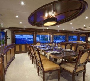 Formal Eating/dining On Yacht WHEELS