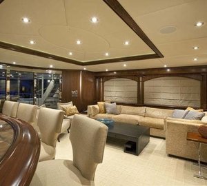 Sky-lounge Drinks Bar On Board Yacht WHEELS