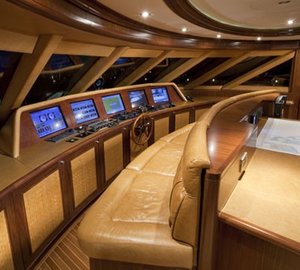 Bridgedeck Aboard Yacht WHEELS