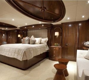 Main Master Cabin Aboard Yacht WHEELS