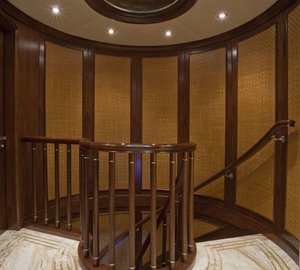 Stairway On Yacht WHEELS