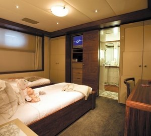 Twin Bed Cabin On Board Yacht LAZY Z