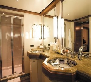 Guest's Bath On Yacht LAZY Z