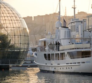 Under Way Aboard Yacht DIONEA