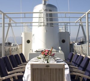 Deck Eating/dining On Yacht DIONEA