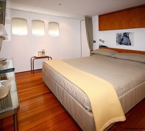 Neutralised: Yacht DIONEA's Main Master Cabin Photograph