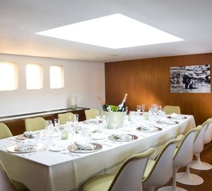 Eating/dining Saloon Aboard Yacht DIONEA