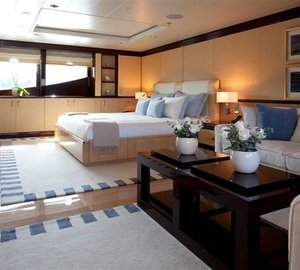 Main Master Cabin On Yacht LA MIRAGE
