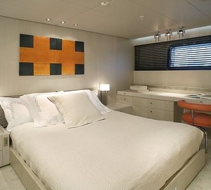Guest's Cabin Aboard Yacht RED DRAGON