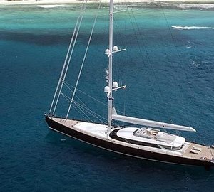 From Above On Yacht RED DRAGON