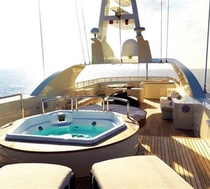 Jacuzzi Pool Aboard Yacht TOMMY
