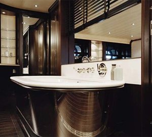 Master Bath Aboard Yacht PARSIFAL III