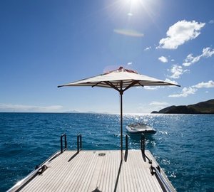 Ship's Tender On Yacht TIARA