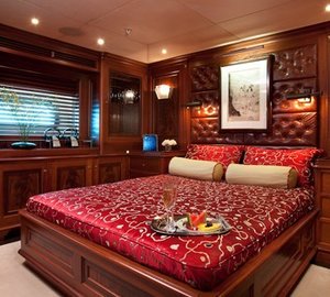 Double Sized Stateroom On Yacht TIARA