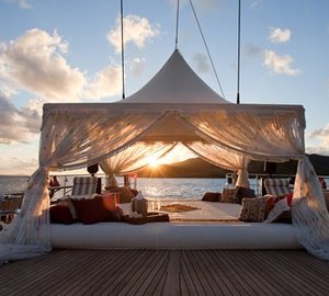 Bedouin Tent On Yacht TIARA