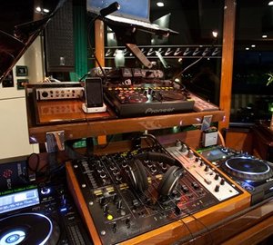 Music Gear Aboard Yacht TIARA