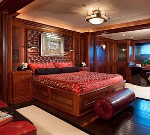 Main Master Stateroom Aboard Yacht TIARA