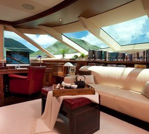 Main Master Office On Yacht TIARA
